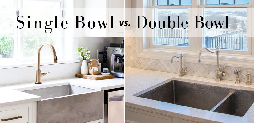 The Pros and Cons of Single-Bowl Versus Double-Bowl Kitchen Sinks