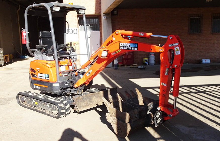 Types of projects mini excavators are used for