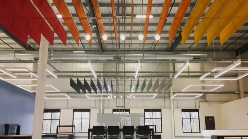 Why install acoustic ceiling baffles in your facility?