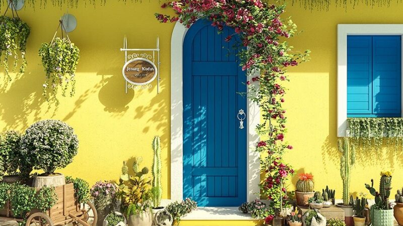 Lively Colors to Paint Your Front Door