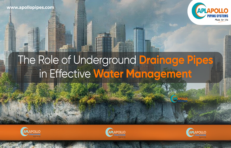 The Role of Underground Drainage Pipes in Effective Water Management